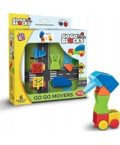 Teka Klocki magnetyczne Płyńmy i jedĽmy 6el Konstruktori 