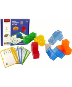 LeanToys Magiczna Kostka Magnetyczna 7 Elementów Konstruktori 