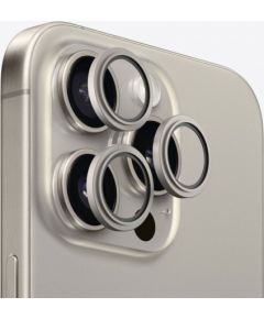 Evelatus Apple  iPhone 15 Pro / 15 Pro Max Camera Lens Protector Armor Natural Titanium Защитная пленка для экрана