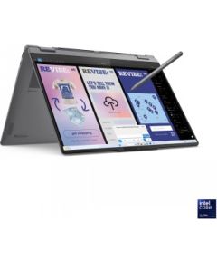 LENOVO YOGA 7 2IN1 ULTRA 7 258V/14" 2.8K WQXGA+ (2880X1800) OLED 1100NITS (PEAK) / 500NITS (TYPICAL) GLOSSY / ANTI-FINGERPRINT, 100% DCI-P3, 120HZ, DOLBY VISION®, TÜV LOW BLUE LIGHT, DISPLAYHDR™ TRUE BLACK 1000, GLASS, TOUCH/32GB/1TB SSD/INTEL ARC GRAPHIC Portatīvie datori