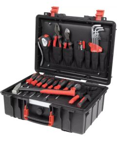 Wiha tool case Basic L mechanic (black/red, 36 pieces, with case) Jaunumi -Dārzam