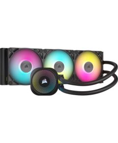 Corsair RGB AIO Liquid CPU Cooler iCUE LINK TITAN 360 RX RGB Intel, AMD Korpusu dzesēšana