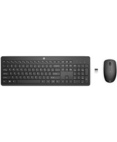 HP 235 Wireless Mouse Keyboard Combo - Black  - EST / 1Y4D0UT#ARK Klaviatūras