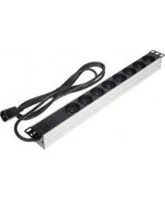 Delta barošanas bloks 19" 1U 8x 230V PL (PD-8/RACK/IEC) Strāvas pagarinātāji