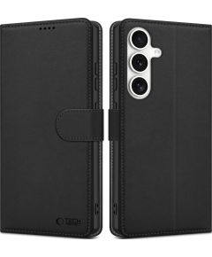 Case Tech-Protect Wallet Samsung S731 S25 FE black Neoriģinālie Maciņi