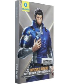 Tempered glass 5D Mr. Monkey Glass (Airbag Anti-Broken) Apple iPhone 16 Pro Max black Ekrānu aizsardzība