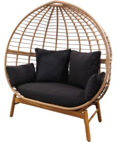 Besk Krēsls atpūtas dārzam divvietīgs Dārza mēbeļu komplekti