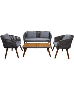 Besk Dārza komplekts, galds ar krēsliem Dārza mēbeļu komplekti