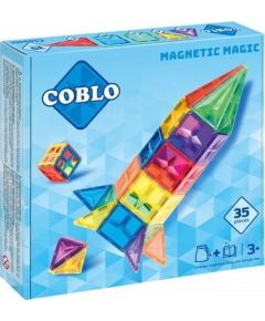 Magnetyczne klocki konstrukcyjne Basic 35 el. Konstruktori 