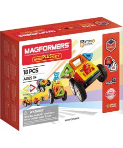 Magformers MAGFORMERS WOW PLUS SET 18 EL. Konstruktori 