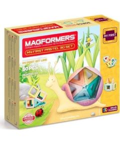 Magformers MAGFORMERS MY FIRST PASTEL SET 30 EL. Konstruktori 