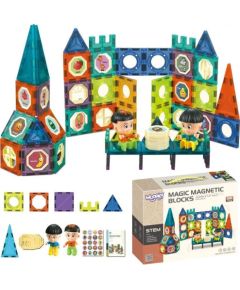 Woopie WOOPIE Klocki Magnetyczne Zamek 98 el. Konstruktori 