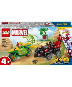 LEGO Marvel Pościg Spina za Electro w dinopojeździe 4 szt. (11198) Jaunumi, Bērnu preces