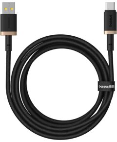 Baseus Dura USB Type A to Type C 60 W fast charging cable 2 m Black, Gold Data USB kabeļi