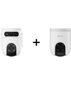 Ezviz H8c 4G 2K Kamera IP do monitoringu + Ezviz H9C WiFi Obrotowa 2K 2w1 (3MP+3MP) Камеры наблюдения