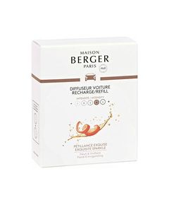 Maison Berger Paris Exqusite Sparkle Car Diffuser Recharge/Refill ( Intenzivní třpyt ) - Náhradní náplň do difuzéru do auta Telpu aromāti