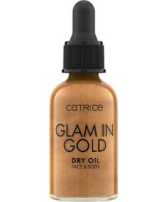 Catrice Glam In Gold Dry Oil - Suchý olej 30ml Smaržas - NESAKĀRTOTS