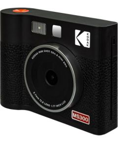 Kodak Mini Shot 3 Era Instant Camera and Printer Black Digitālās fotokameras