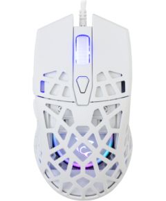 White Shark GM-5018 Caradoc RGB/7200 dpi White Peles, ievadierīces