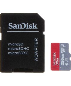 SanDisk Ultra MicroSDXC 256 GB Class 10 UHS-I/U1 A1  (SD-MICRO-10/256-SAND) Jaunumi - Datori