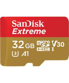 SanDisk Extreme MicroSDXC 32 GB Class 10 UHS-I/U3 A2 V30 (SDSQXAF-032G-GN6GN) Jaunumi - Datori
