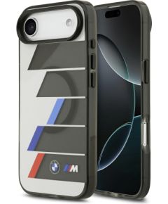 BMW M IML Metal Buttons Tricolor Lines MagSafe Case Aizsargapvalks priekš Apple iPhone 17 Air Neoriģinālie Maciņi
