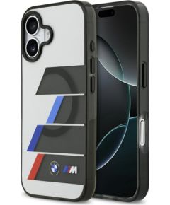 BMW M IML Metal Buttons Tricolor Lines MagSafe Case Aizsargapvalks priekš Apple iPhone 17 Neoriģinālie Maciņi