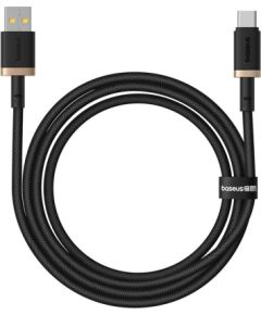 Baseus Dura USB Type A to Type C 60 W fast charging cable 1 m Black, Gold Data USB kabeļi