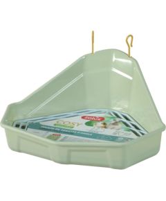 ZOLUX Cosy - corner toilet for rabbit and guinea pig Kaķu pakaišu kastes