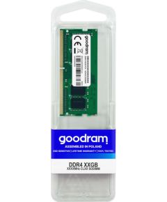 Goodram GR3200S464L22S/8G memory module 8 GB 1 x 8 GB DDR4 3200 MHz RAM Operatīvā atmiņa