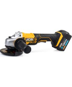 Leņķa slīpmašīna JCB 18AG-5BG-E; 115 mm; 2x5,0 Ah akum. Slīpmašīnas