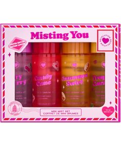 Makeup Revolution I ♥ Revolution Misting You Mini Body Mist Set - Dárková sada Smaržas - NESAKĀRTOTS