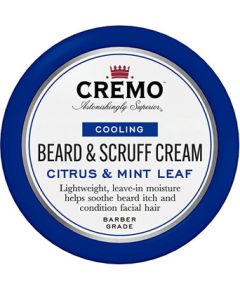Cremo Citrus & Mint Leaf Cooling Beard & Scruff Cream - Chladivý krém na vousy 113.0g Smaržas - NESAKĀRTOTS