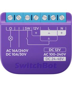 Intelligent SwitchBot Relay Switch 1 with voltage-free contact Viedie slēdži