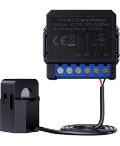 Avatto bi-directional energy meter ZWPM16-1 Viedie slēdži