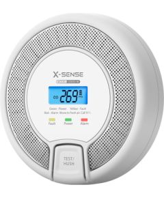 X-Sense CO-3D-W Link+ Carbon Monoxide Detector Viedie Sensori
