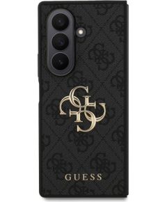 Guess PU 4G Metal Logo Case Aizsargapvalks priekš Samsung Galaxy Z Fold 7 Neoriģinālie Maciņi