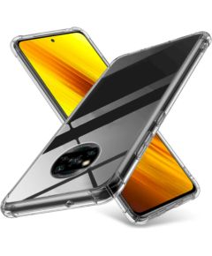Fusion Ultra Back Case 1 mm Izturīgs Silikona Aizsargapvalks Xiaomi Poco X3 | X3 NFC | X3 Pro Caurspīdīgs Neoriģinālie Maciņi