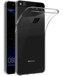 Fusion Ultra Back Case 1 mm Izturīgs Silikona Aizsargapvalks Huawei P10 Lite Caurspīdīgs Neoriģinālie Maciņi