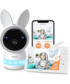 Arenti Ainanny Kit Video bērnu monitors, 4 MP, LCD ekrāns Video novērošanas kameras