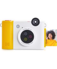 Kodak SMILE+ Instant Print Camera, 2x3'', White Jaunumi - Audio-Video