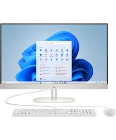 HP 27 AiO 27-cr0067ny Computer 27'' FHD IPS i7-1355U 16GB 512GB SSD FreeDos, Shell White Jaunumi - Datori