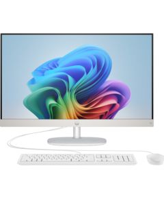 HP 24 AiO 24-cr0072ny Computer 23.8'' FHD IPS i5-1334U 16GB 512GB SSD FreeDos, Shell White Jaunumi - Datori