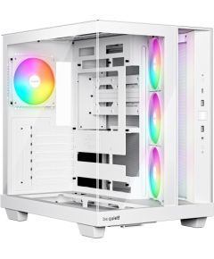 Be Quiet! Case BE QUIET ATX micro ATX Mini-ITX White Midi Tower PC BGW86 Корпуса