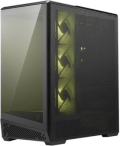 Case MSI ATX micro ATX Mini-ITX Black Transparent Midi Tower MAG PANO 130R PZ MAGPANO130RPZ Datoru korpusi