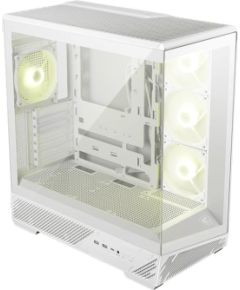 Case MSI ATX micro ATX Mini-ITX White Transparent Midi Tower MAG PANO 130R PZ MAGPANO130RPZWHITE Datoru korpusi