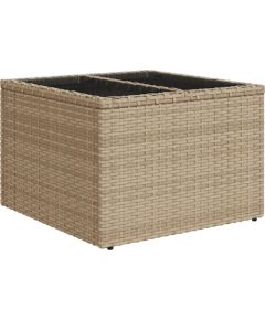 vidaXL Zestaw sofy ogrodowej 7-elementowy z poduszkami beżowy polirattan Dārza mēbeļu komplekti