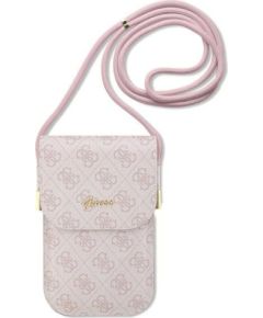 Guess PU 4G Metal Logo Script Viedtālruņa soma ar regulējamu siksnu Neoriģinālie Maciņi