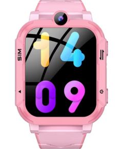 Blackview   Z20 Pink, 4G, 1.83'' HD, Eye Protection, GPS+WiFi+LBS Positioning, 4G Video Call, Face Unlock, SOS, Parental Control, 800mAh, for Kids Smart-Watch Умные часы