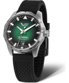 Vostok Europe N1 Rocket Compact Automatic NH35A-125A749SLBK Rokas pulksteņi 